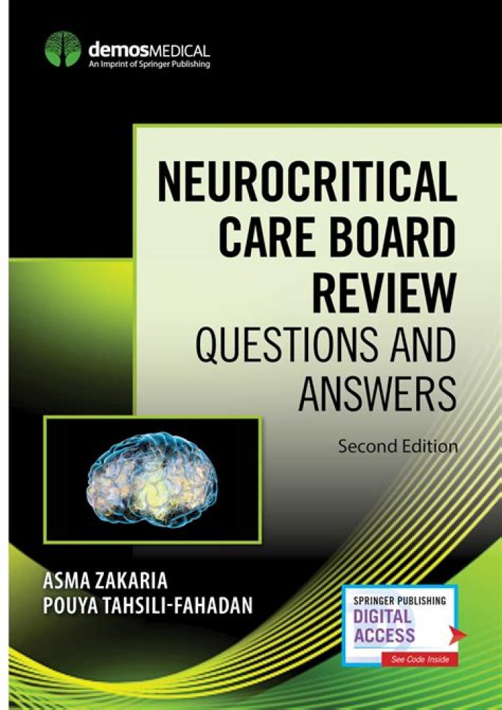 Neurocritical Care Board Review Questions & Answers PDF: Essential Study Guide