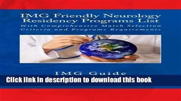 Friendly Neurology Residency Programs List PDF: Top Training Opportunities