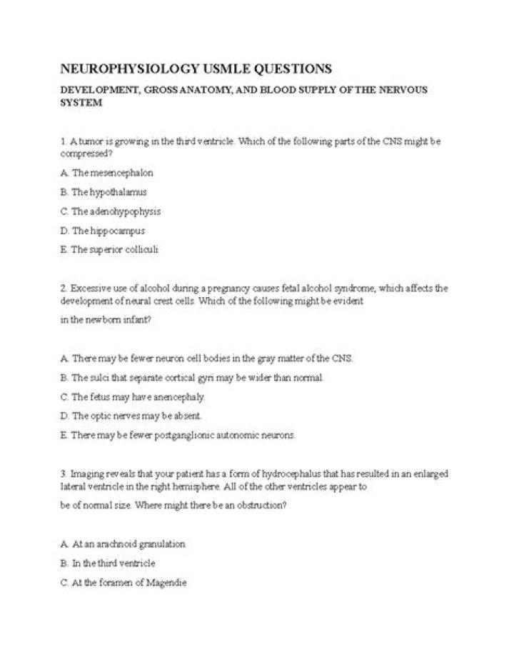 Neurophysiology Questions & Answers PDF: Master Key Concepts Easily