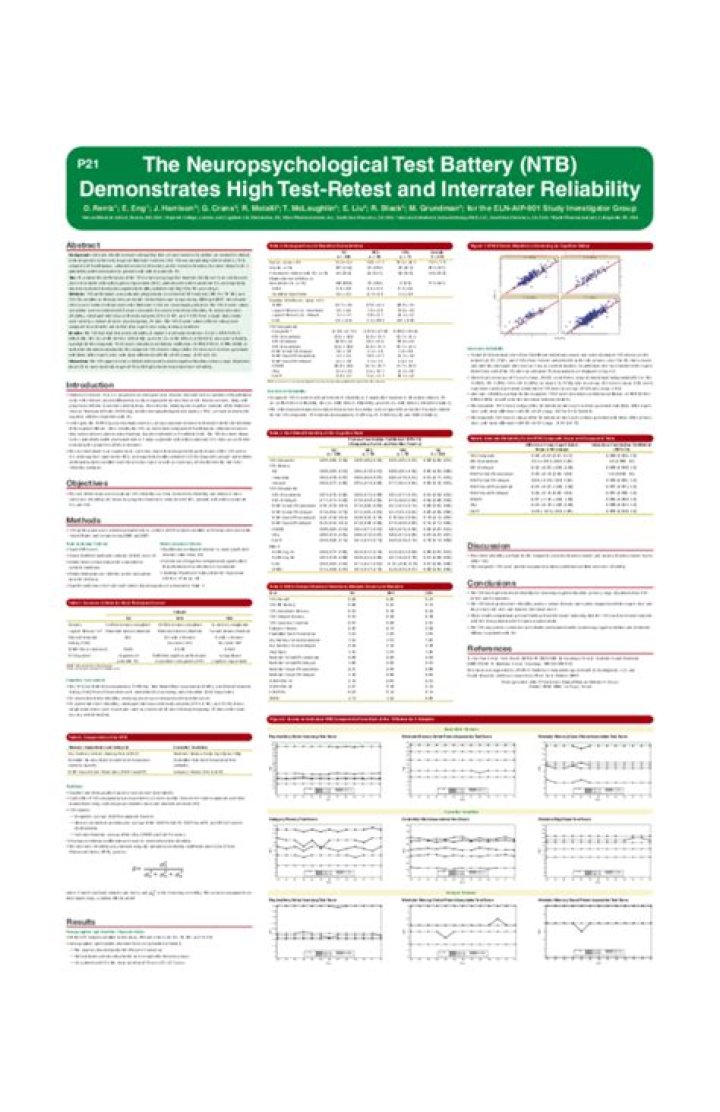 Comprehensive Neuropsychological Test Battery PDF for Clinical Assessment