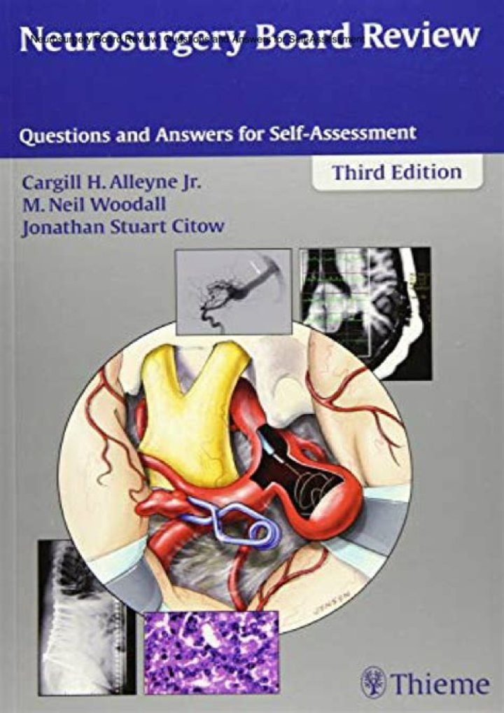 Neurosurgery Board Review Questions & Answers PDF for Self-Practice