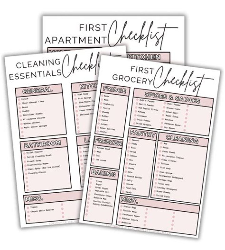 New Apartment Grocery List PDF: Save Time & Shop Smart