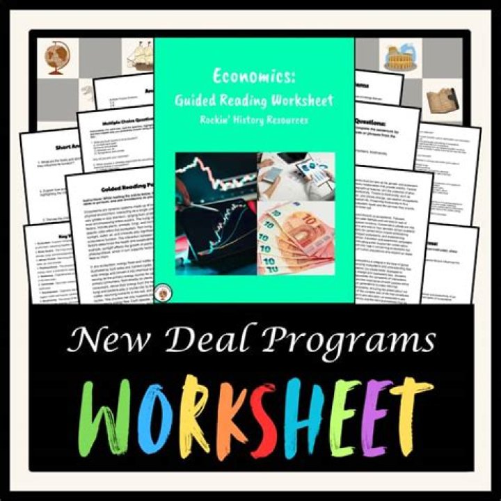 New Deal Programs Worksheet PDF: Free Download & Guide