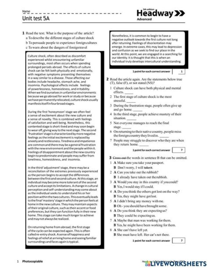 New Headway Placement Test PDF: Get Results Fast