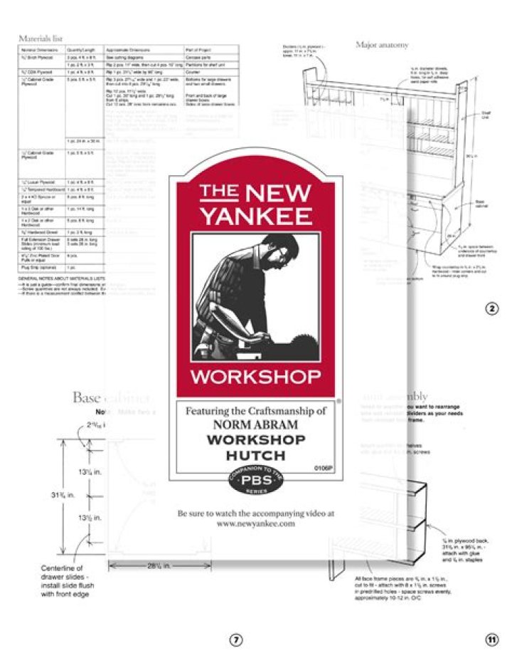 Free New Yankee Workshop Plans PDF – Download Instantly
