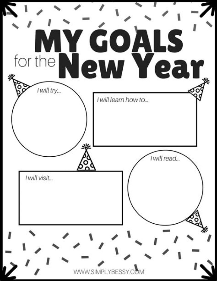 New Year Goals Worksheet PDF: Plan Your Success This Year