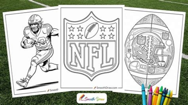Free NFL Coloring Sheets PDF – Printable Football-Themed Activities
