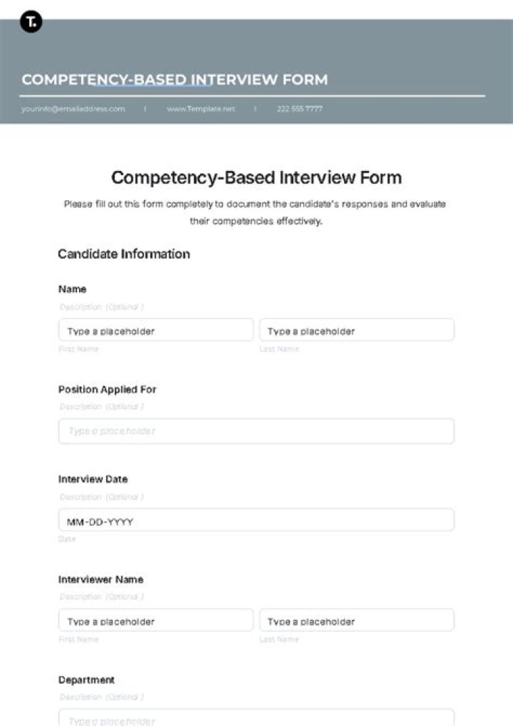 NHS Competency-Based Interview Questions & Answers PDF Guide