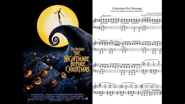 Nightmare Before Christmas Sheet Music PDF Download – Full Orchestral Scores