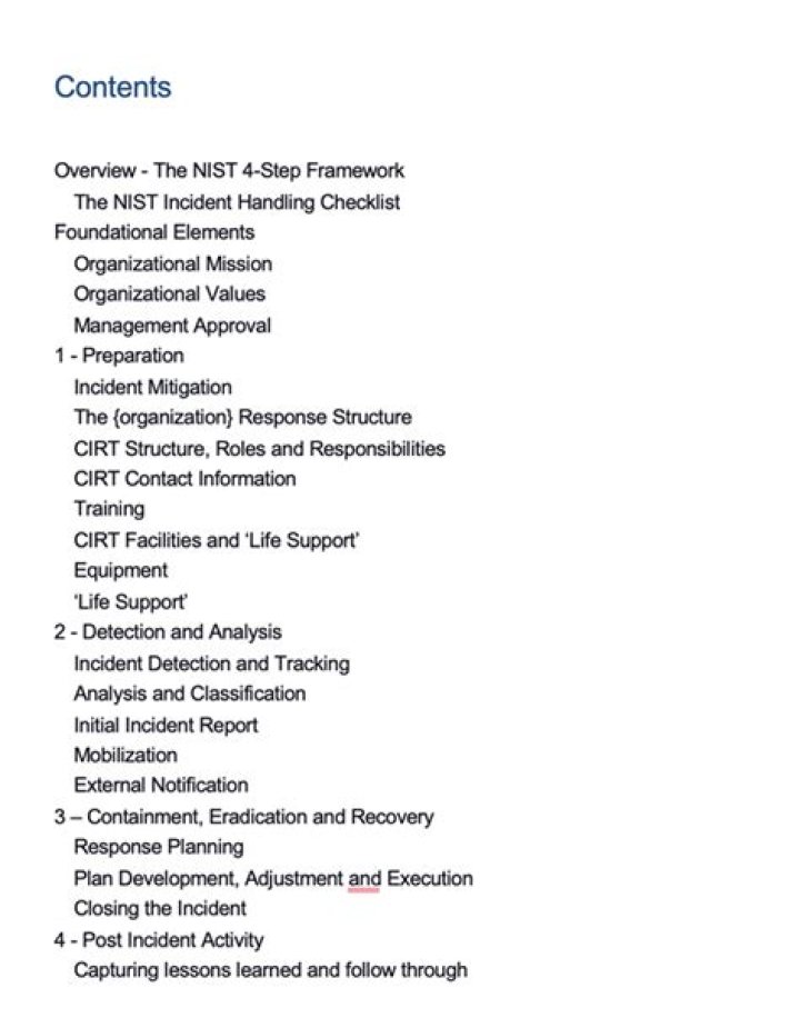 Download NIST Incident Response Plan PDF for Effective Cybersecurity Response
