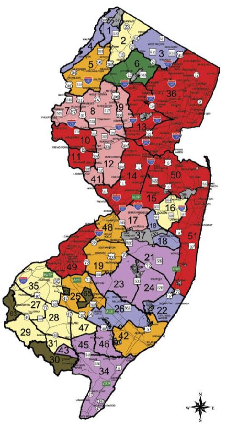 NJ Deer Management Units Map PDF for Wildlife Planning & Conservation