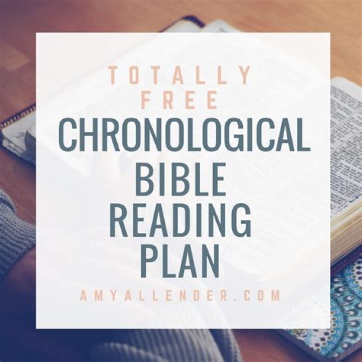 Chronological Bible Reading Plan PDF – Complete 52-Week Study