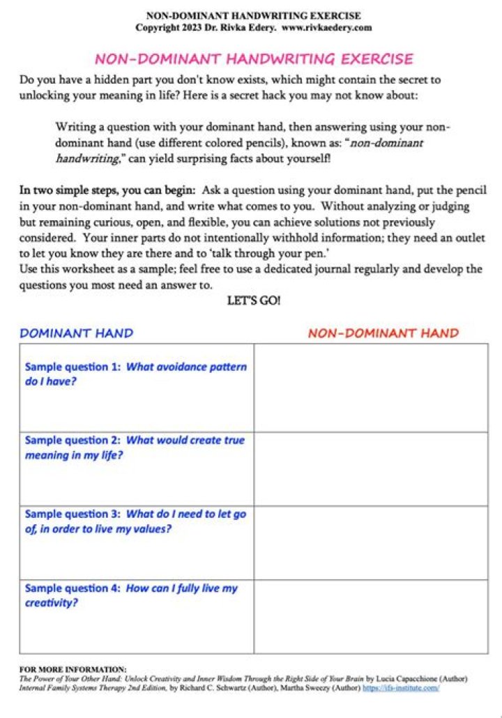 Non-Dominant Hand Writing Therapy Worksheets PDF: Improve Fine Motor Skills
