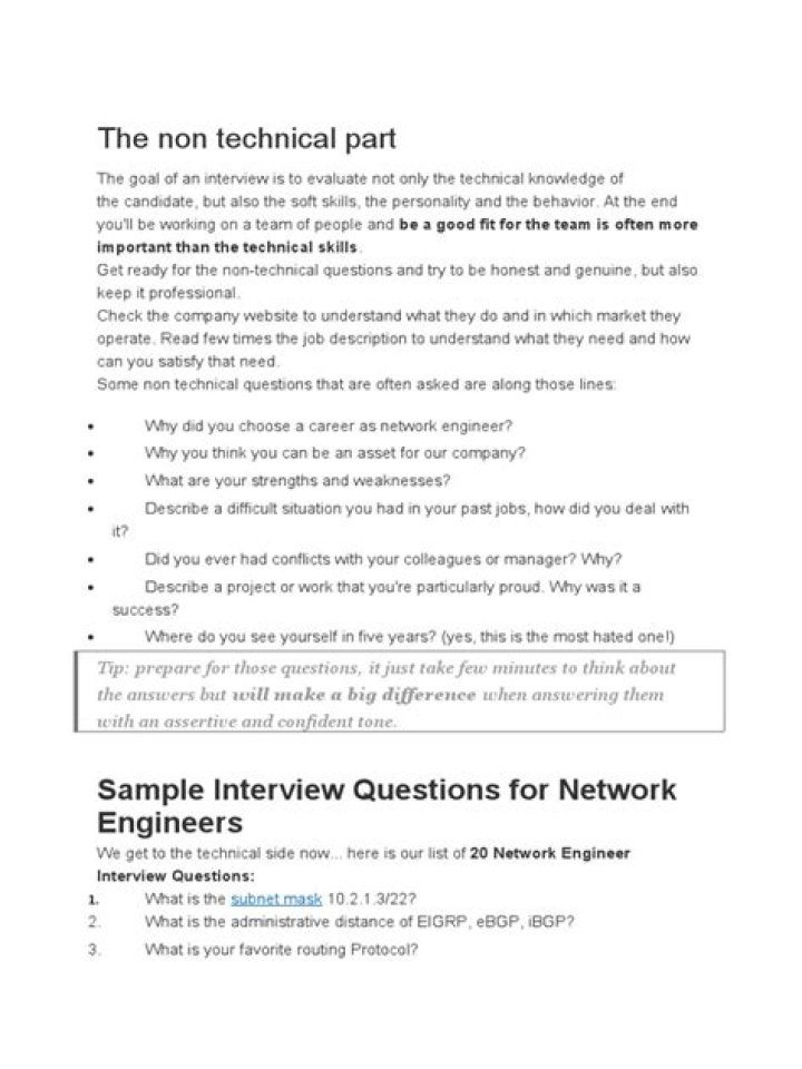 Non Technical Interview Questions and Answers PDF Guide
