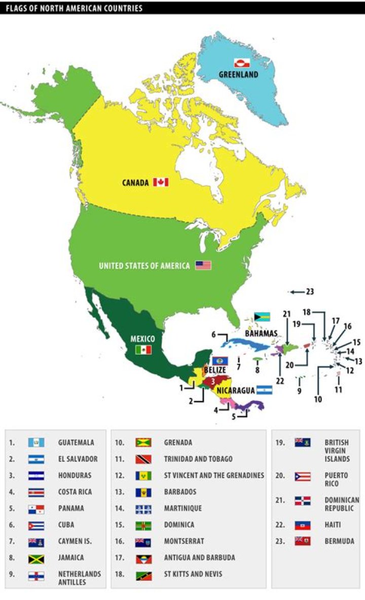 Complete North American Countries List PDF – Free Download