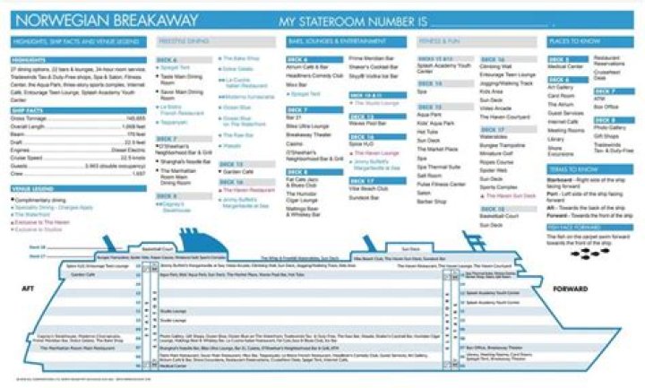 Norwegian Breakaway Deck Plans PDF Free Download – Instant Guide