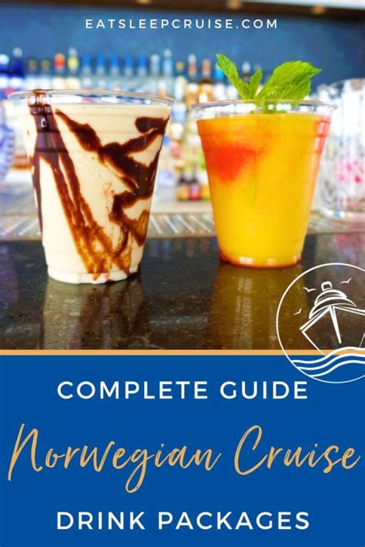 Norwegian Premium Beverage Package List PDF – Premium Selection