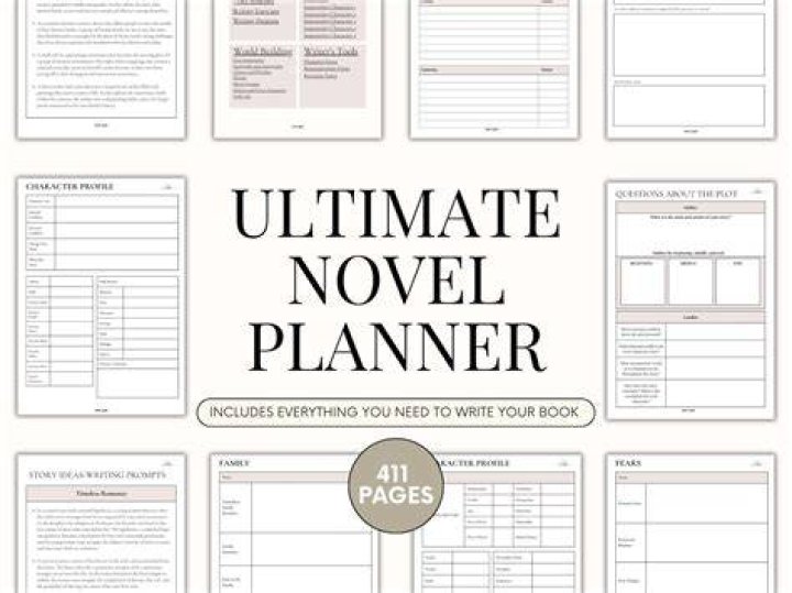 Free Novel Planning Workbook PDF – Download Now