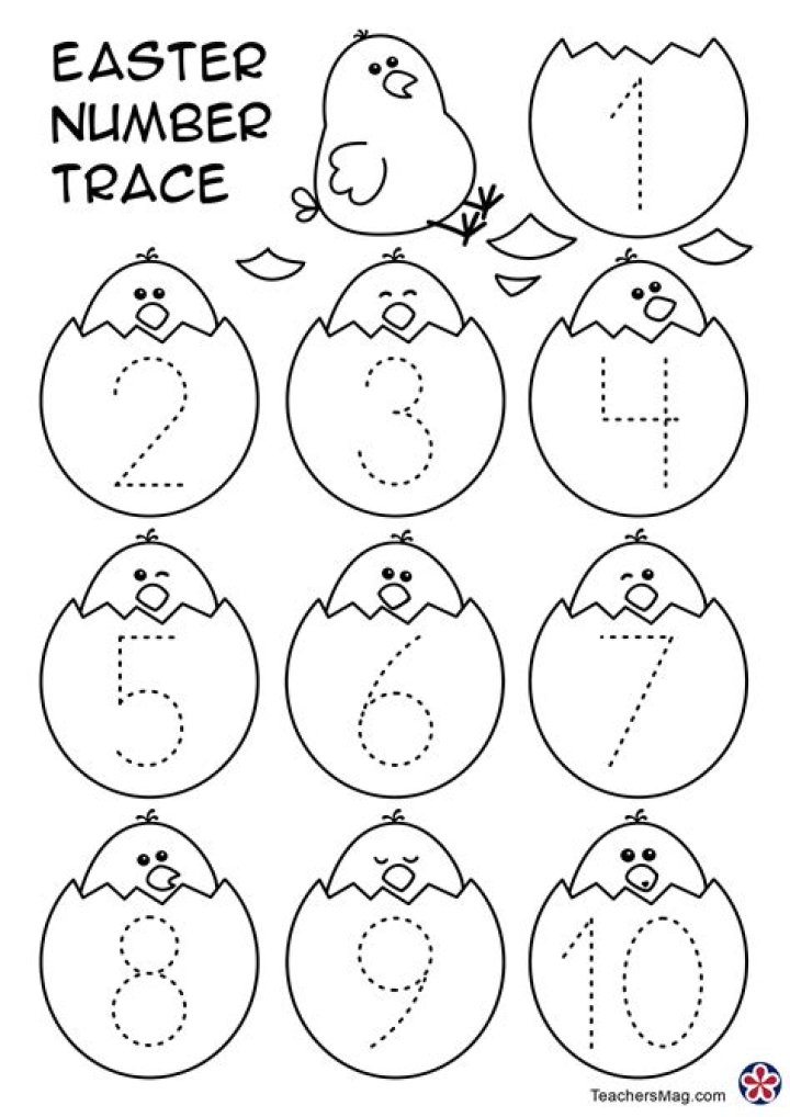 Free Number Tracing Worksheets for Preschool PDF – Downloadable Printable