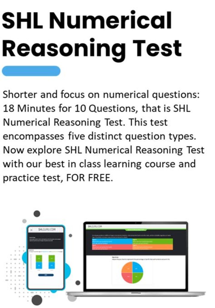 Master Numerical Reasoning Test SHL PDF: Practice & Prep Guide