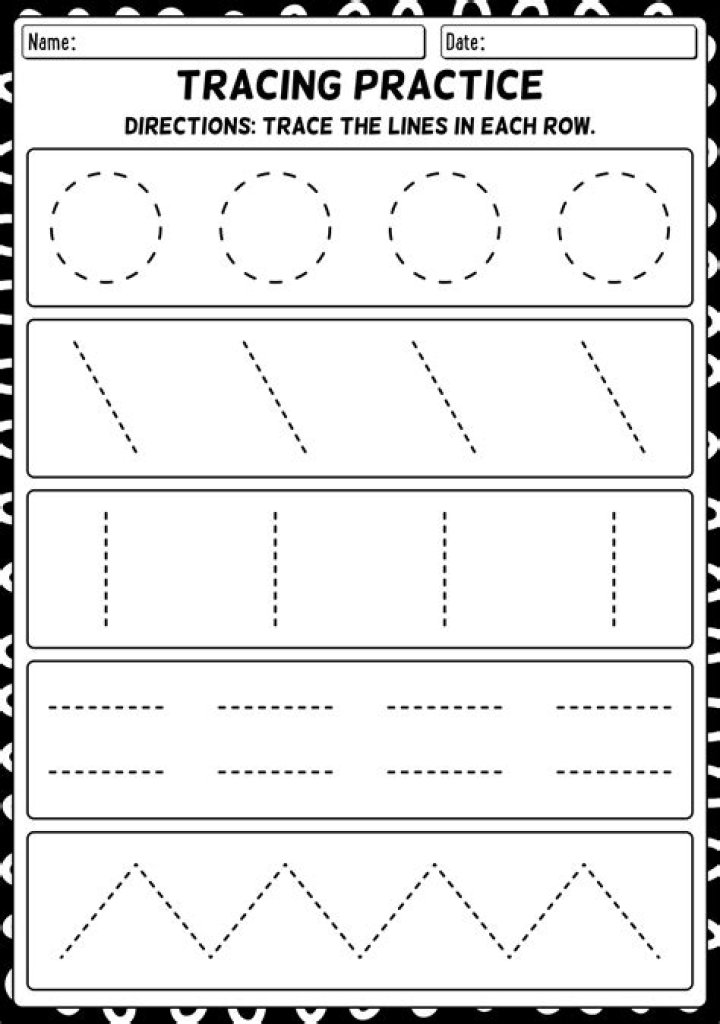 Free Nursery Strokes Worksheets PDF – Printable Learning Activities for Toddlers