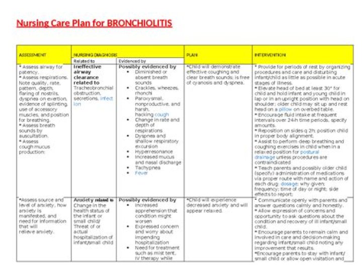 Nursing Care Plan for Bronchitis PDF: Essential Patient Guidelines