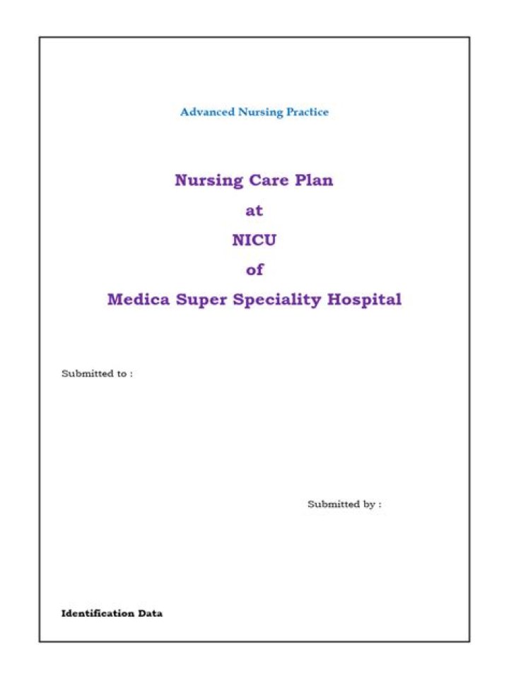 Nursing Care Plan for Hydrocephalus PDF: Complete Guide