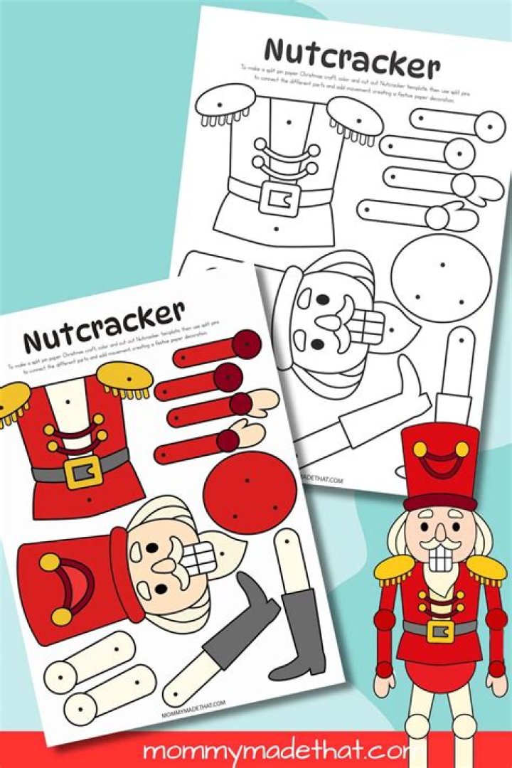 Nutcracker Worksheet PDF: Printable Activity for Kids