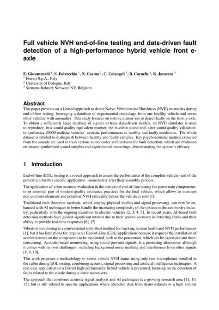 Comprehensive NVH Testing PDF Guide for Vehicle Quality