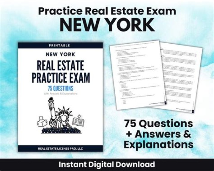 NY Real Estate Exam Questions PDF – Complete Practice Test