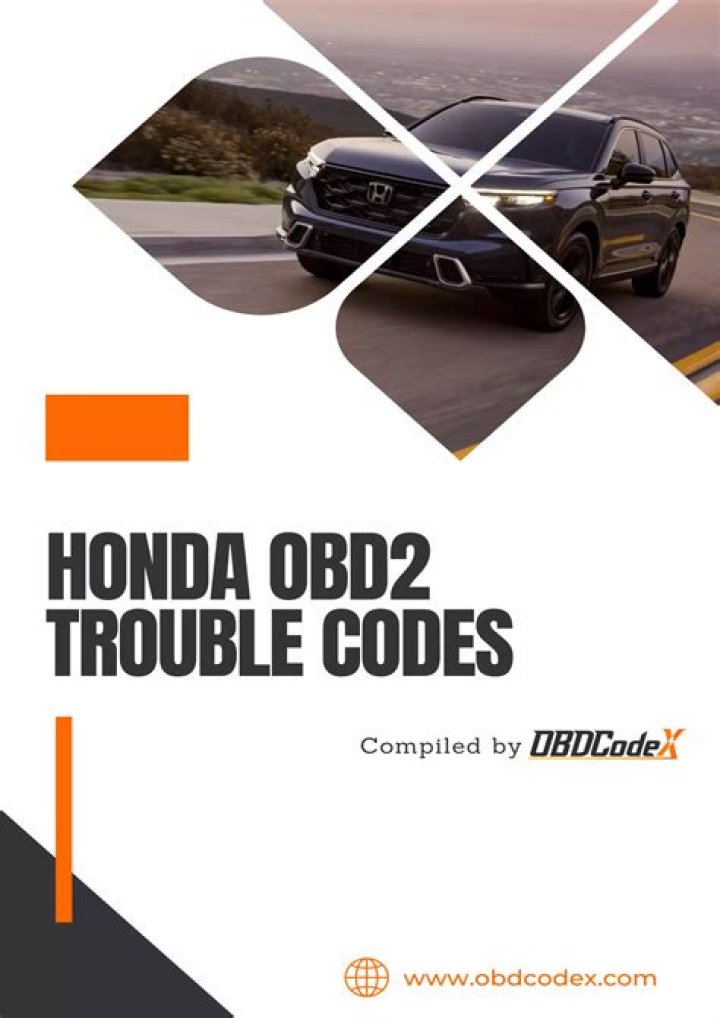 Free OBD2 Codes List PDF – Instant Download