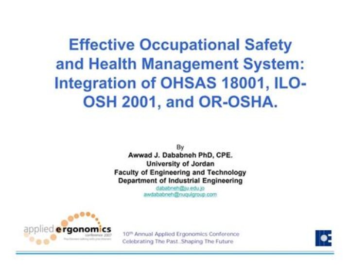 Occupational Safety and Health Management System PDF Guide