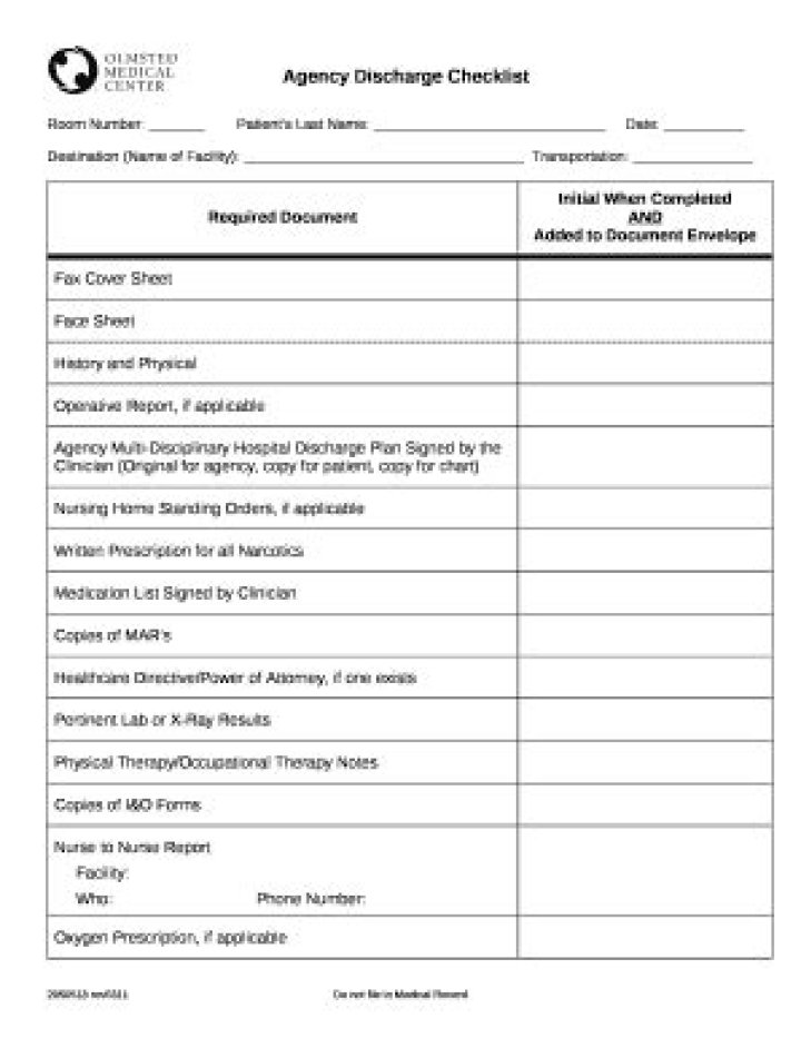 Occupational Therapy Discharge Planning Checklist PDF: Essential Step-by-Step Guide