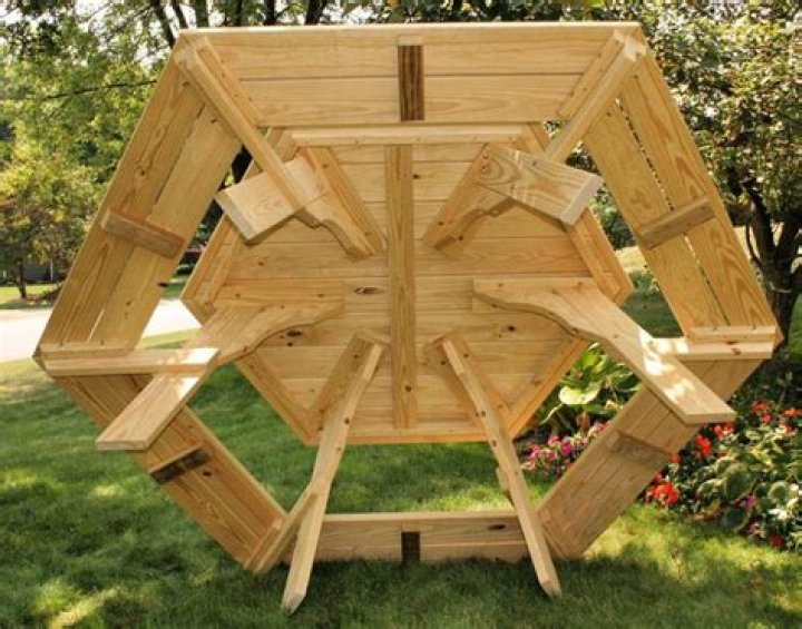 Free Octagonal Picnic Table Plans PDF – Download Instant DIY Designs