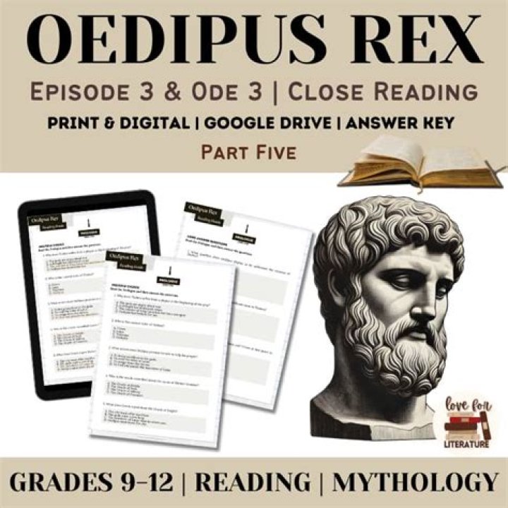 Oedipus Rex Study Guide: Questions & Answers PDF with Answers