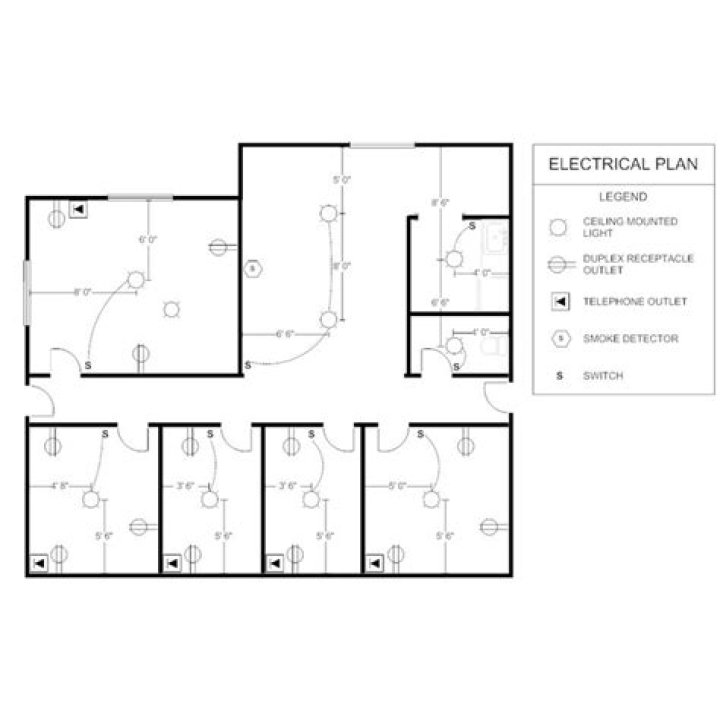 Office Electrical Layout Plan PDF for Efficient Workspace Design