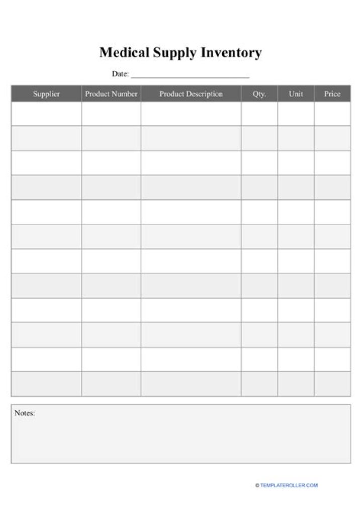 Download Free Office Inventory List PDF for Efficient Management