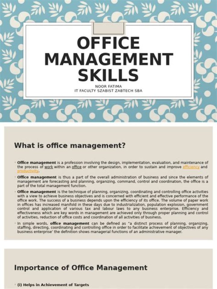 Master Office Management Skills with This Essential PDF Guide