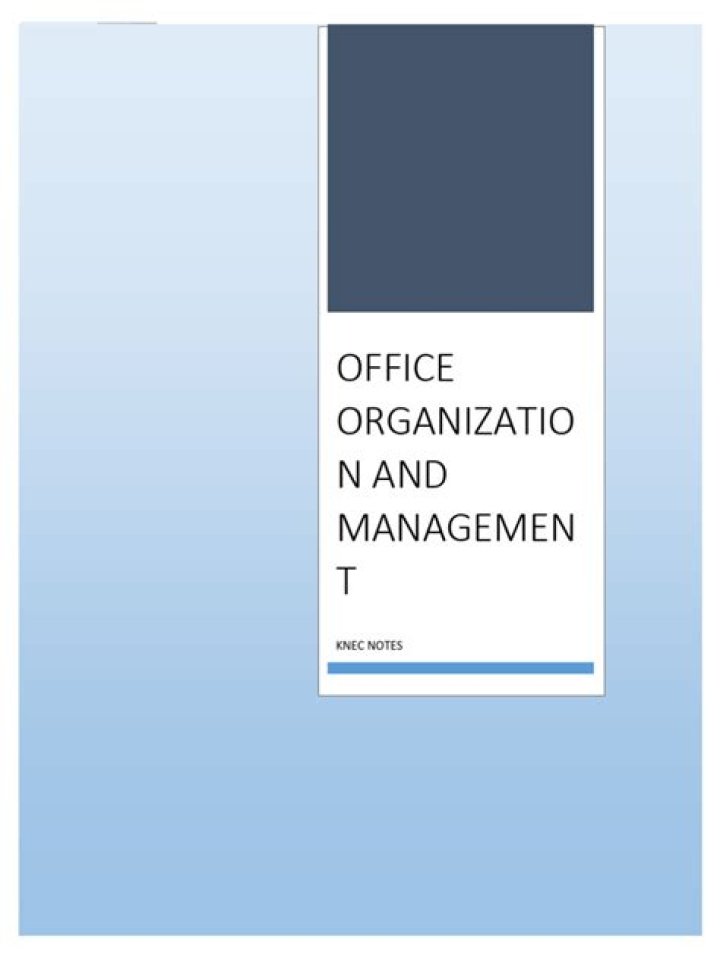 Master Office Organization & Management with Expert PDF Guide