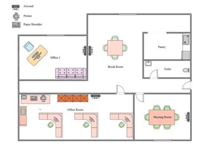Download Free Office Plan PDF for Efficient Workspace Design