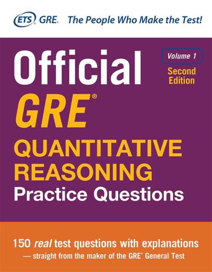 Official GRE Quantitative Reasoning Practice Questions PDF Download