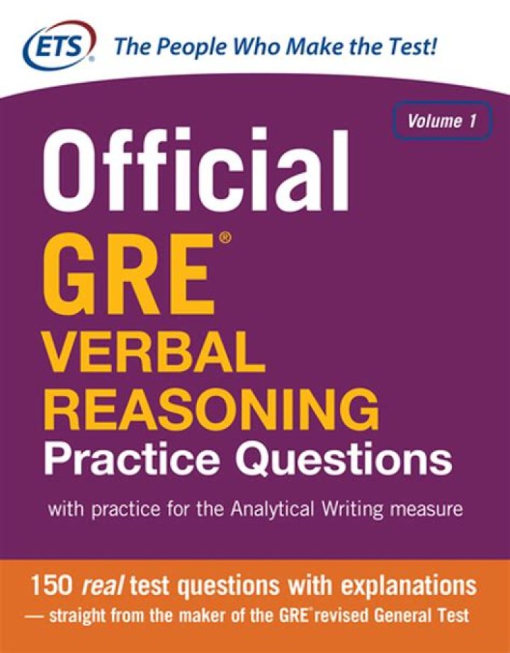 Official GRE Verbal Reasoning Practice Questions Volume 1 PDF – Practice & Prep