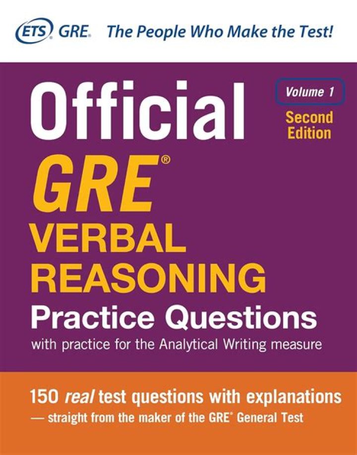 Official GRE Verbal Reasoning Practice Questions Volume 2 PDF Download