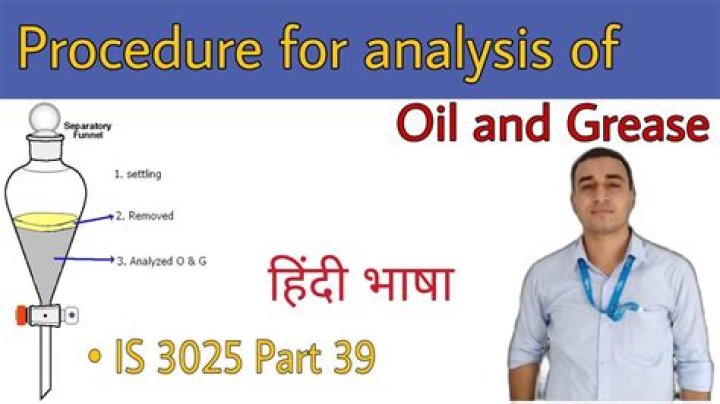 Oil and Grease Test Procedure PDF: Reliable Industrial Testing Guide
