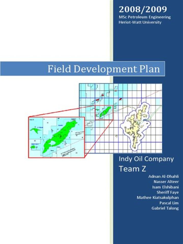 Oil Field Development Plan PDF: Comprehensive Guide for Efficient Exploration