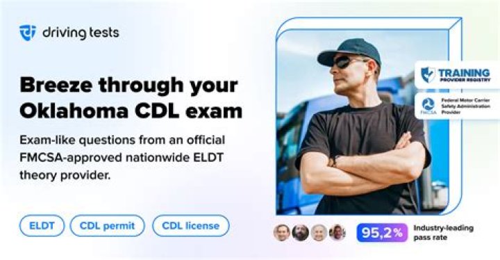 Oklahoma CDL Practice Test PDF – Pass Your Exam with Confidence