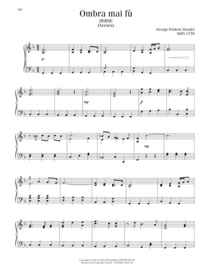 Free Ombra Mai Fu Sheet Music PDF – Download Now