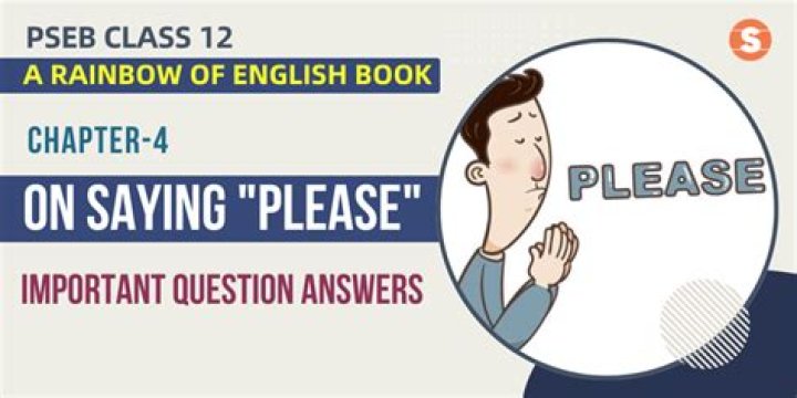 How to Say 'Please' in Question Answers PDF