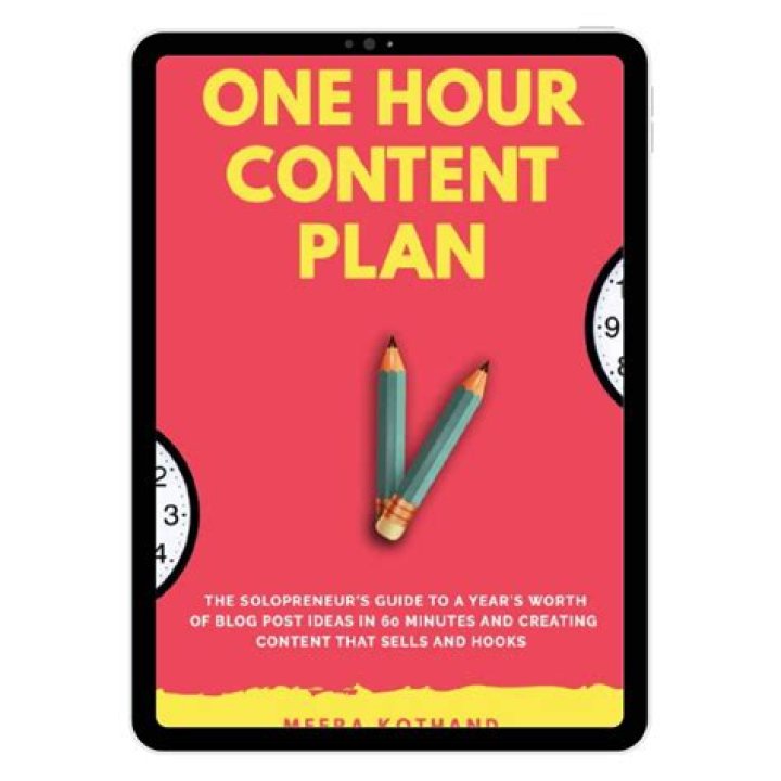 One-Hour Content Plan PDF: Boost Your Productivity in Minutes