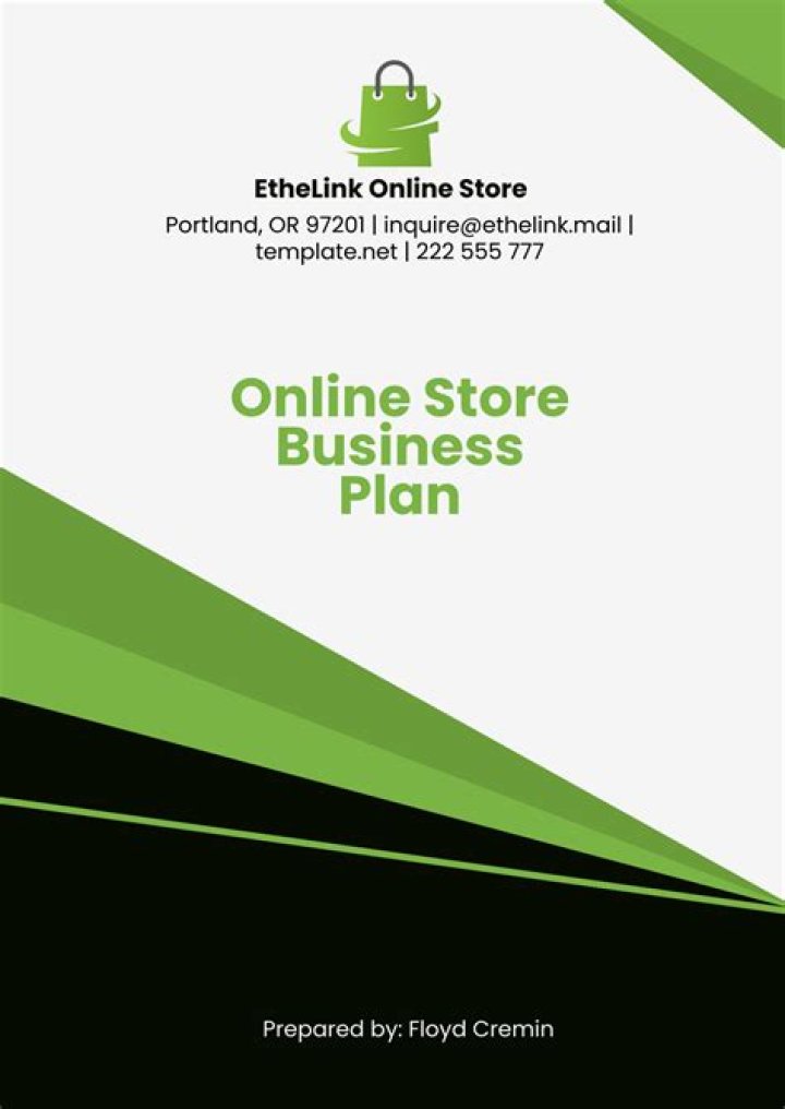 Complete Online Store Business Plan PDF – Step-by-Step Guide